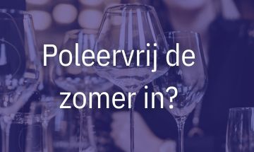 Poleervrij de zomer in? Profiteer nu van deze Winterhalter zomeractie.